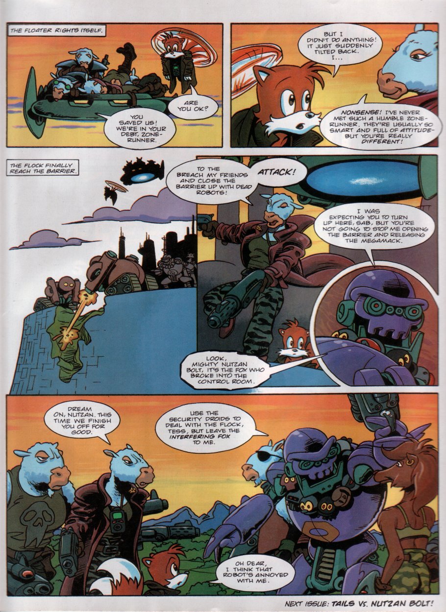 Sonic - The Comic Issue No. 037 Page 21